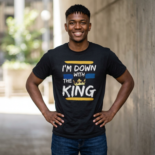 I’m Down With the King – Faith Walk Unisex T-Shirt